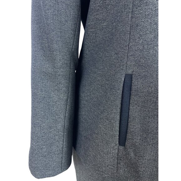 Sag Harbor Suit Ladies Grey Jacket & Skirt Set Formal Office Wear Sz 10 - New - Picture 10 of 15